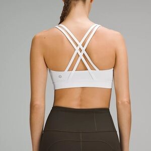 Lululemon Energy Bra - White, Size 8 🤍